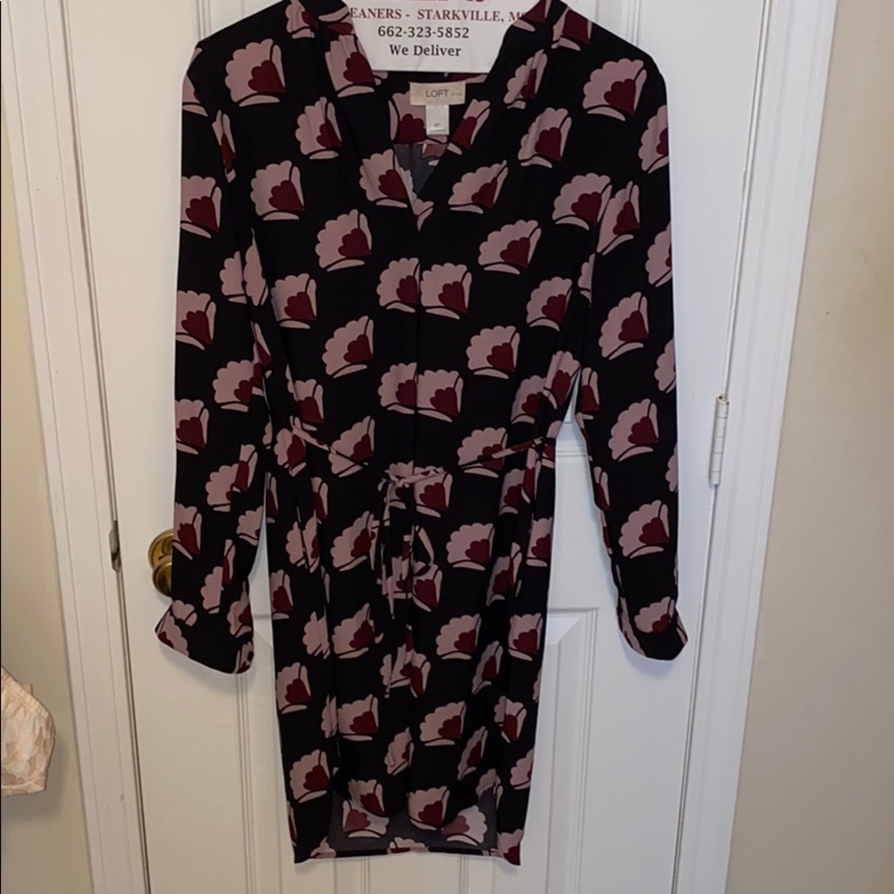 Floral professional dress